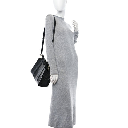 Marc Jacobs Grained Calfskin Small The Tote Bag Black 2 of 13