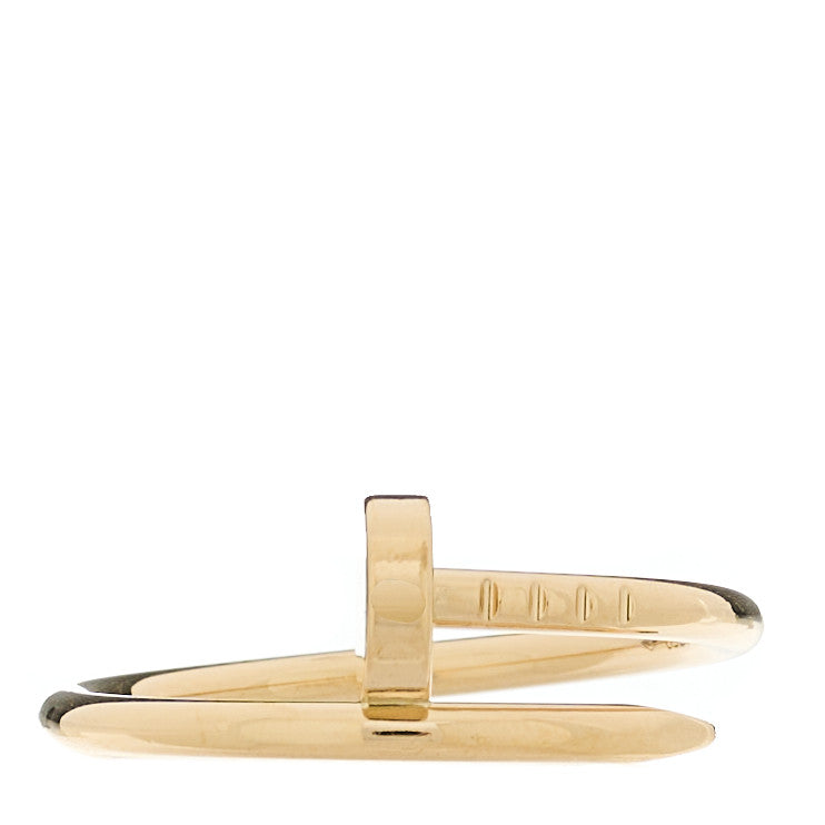 18K Yellow Gold Small Juste Un Clou Ring 54 7