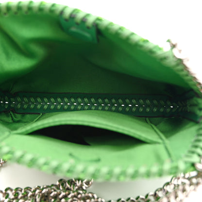 Stella McCartney Mesh Crystal Mini Falabella Crossbody Bag Green 5 of 11