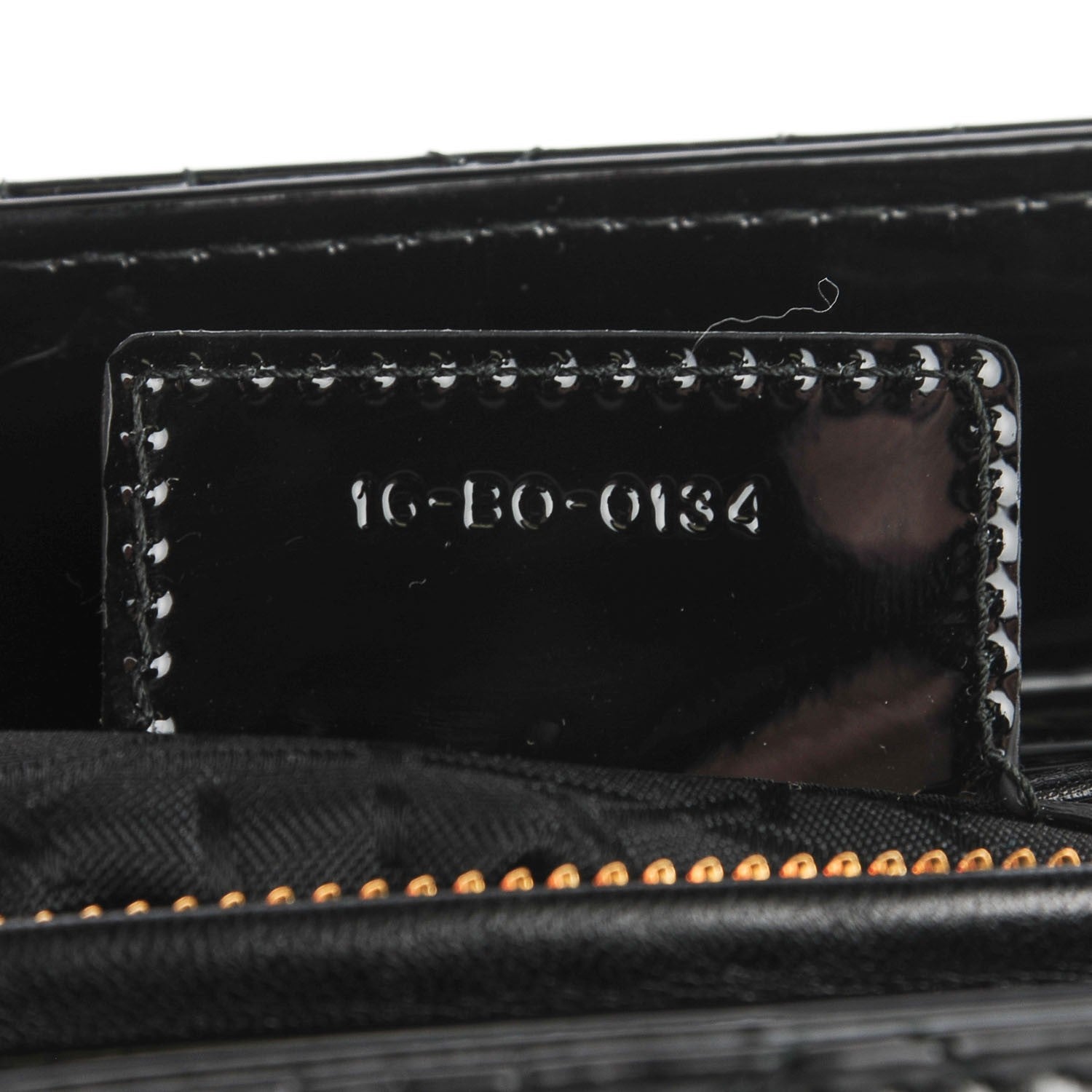 Christian Dior Patent Cannage Medium Lady Dior Black 7 of 9