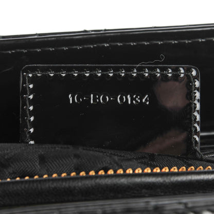 Christian Dior Patent Cannage Medium Lady Dior Black 7 of 9