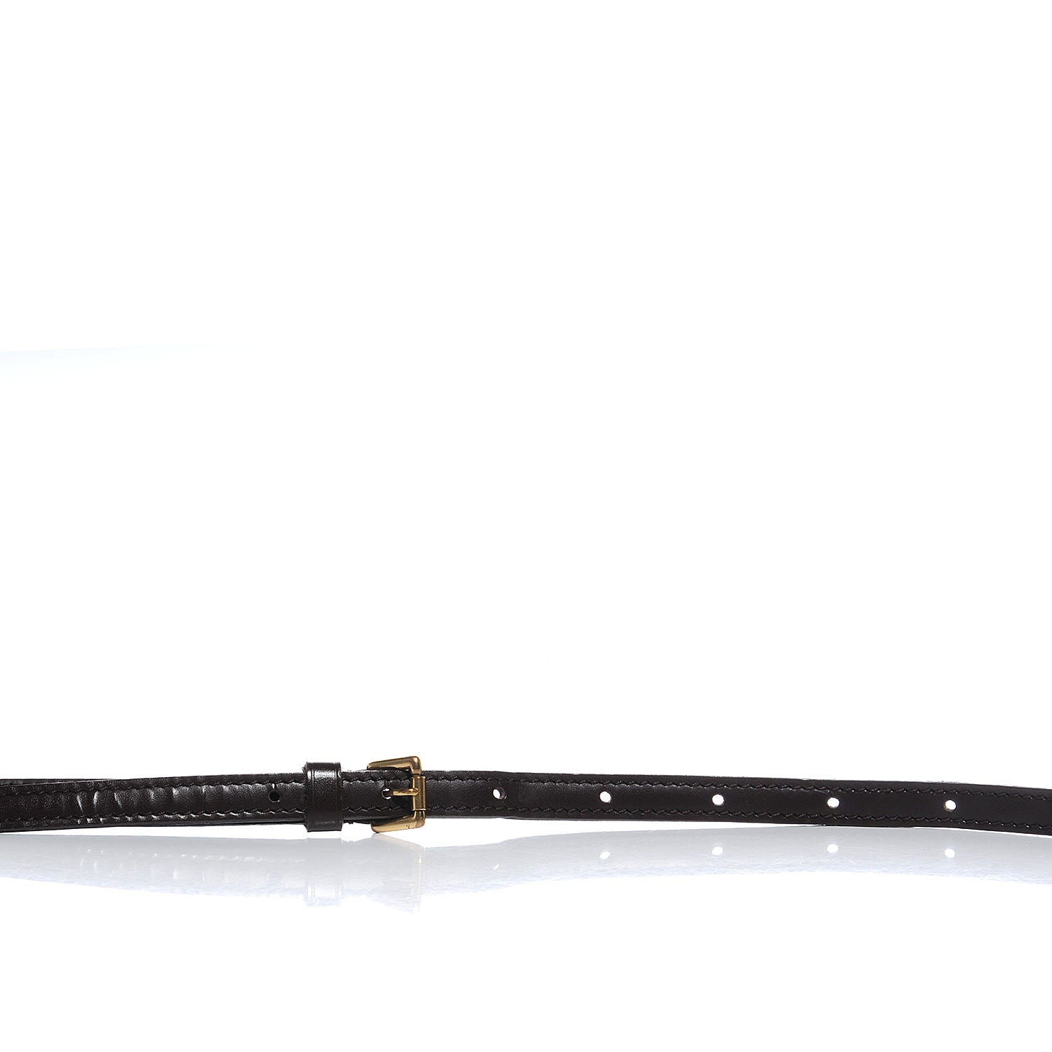 Louis Vuitton Adjustable Shoulder Strap 12mm Brown 3 of 4