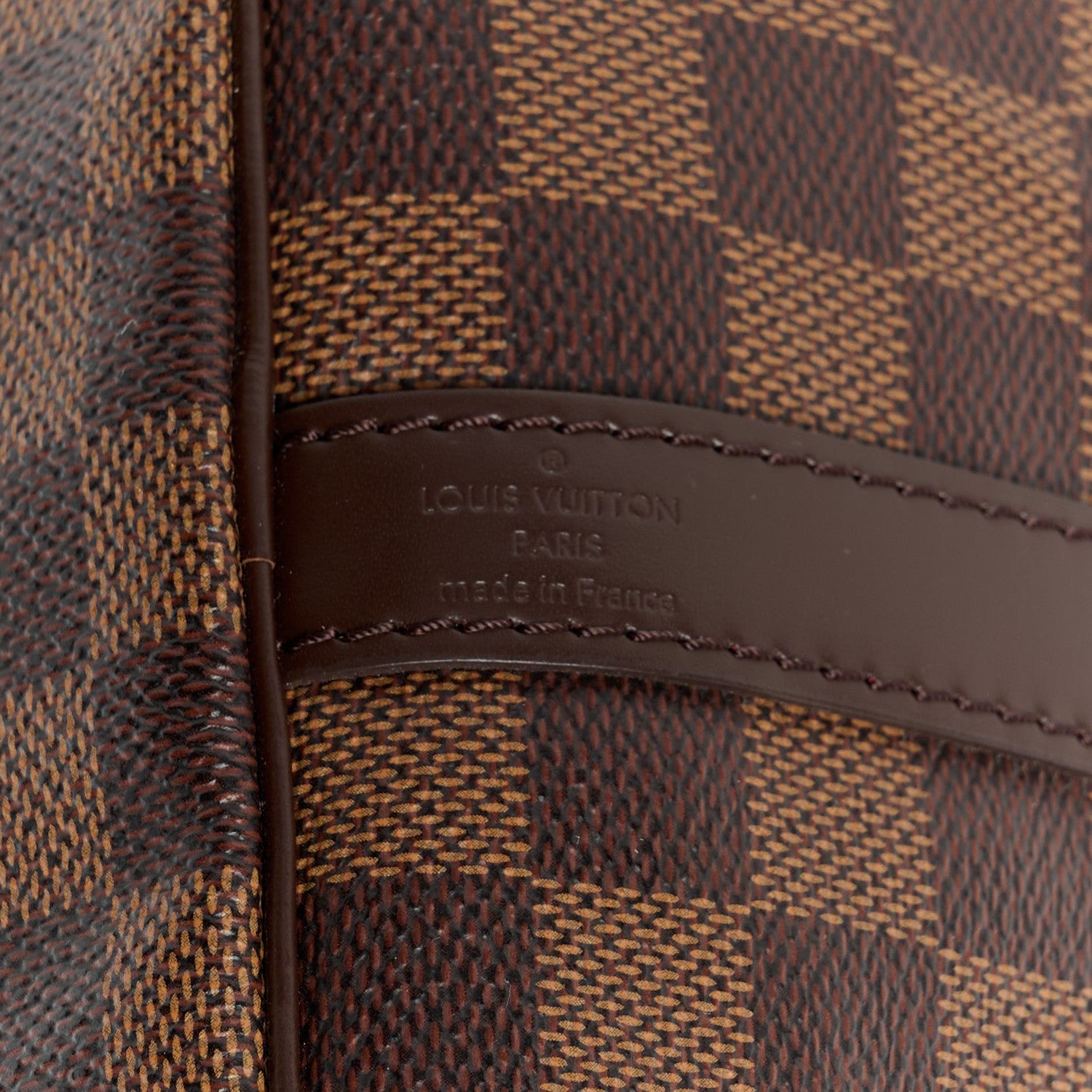 Louis Vuitton Damier Ebene Speedy Bandouliere 30 10 of 14