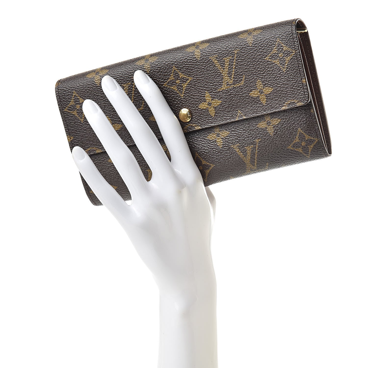 Louis Vuitton Monogram Sarah Wallet 2 of 11