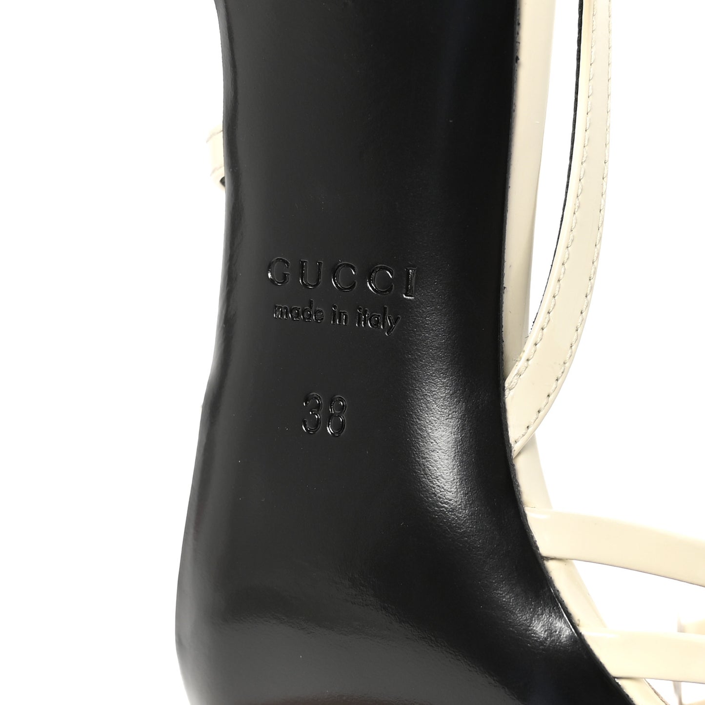 Patent Regents Slingback Pumps 38 New Ivoire