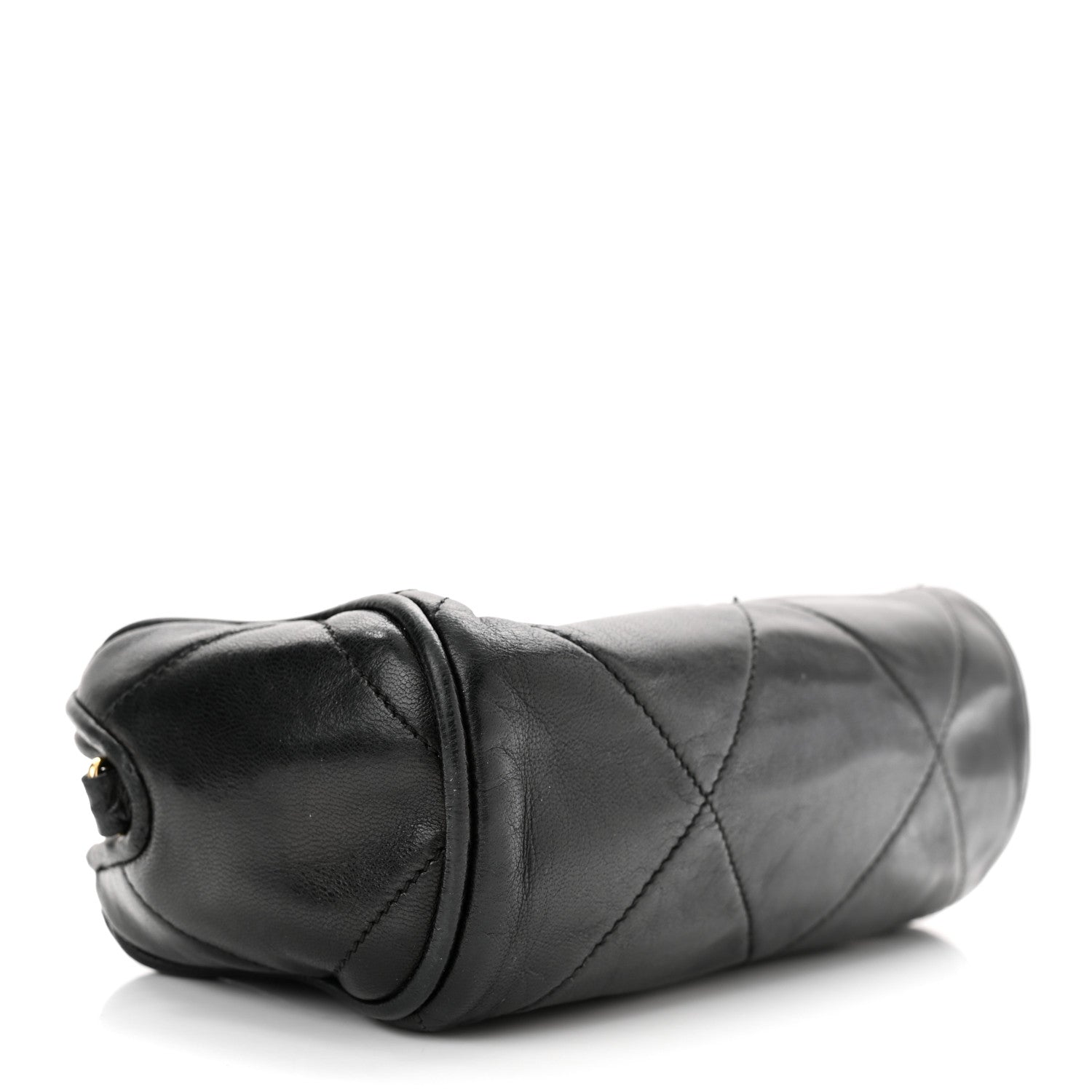 Chanel Lambskin Quilted Small Tassel Camera Case Black 4 of 11