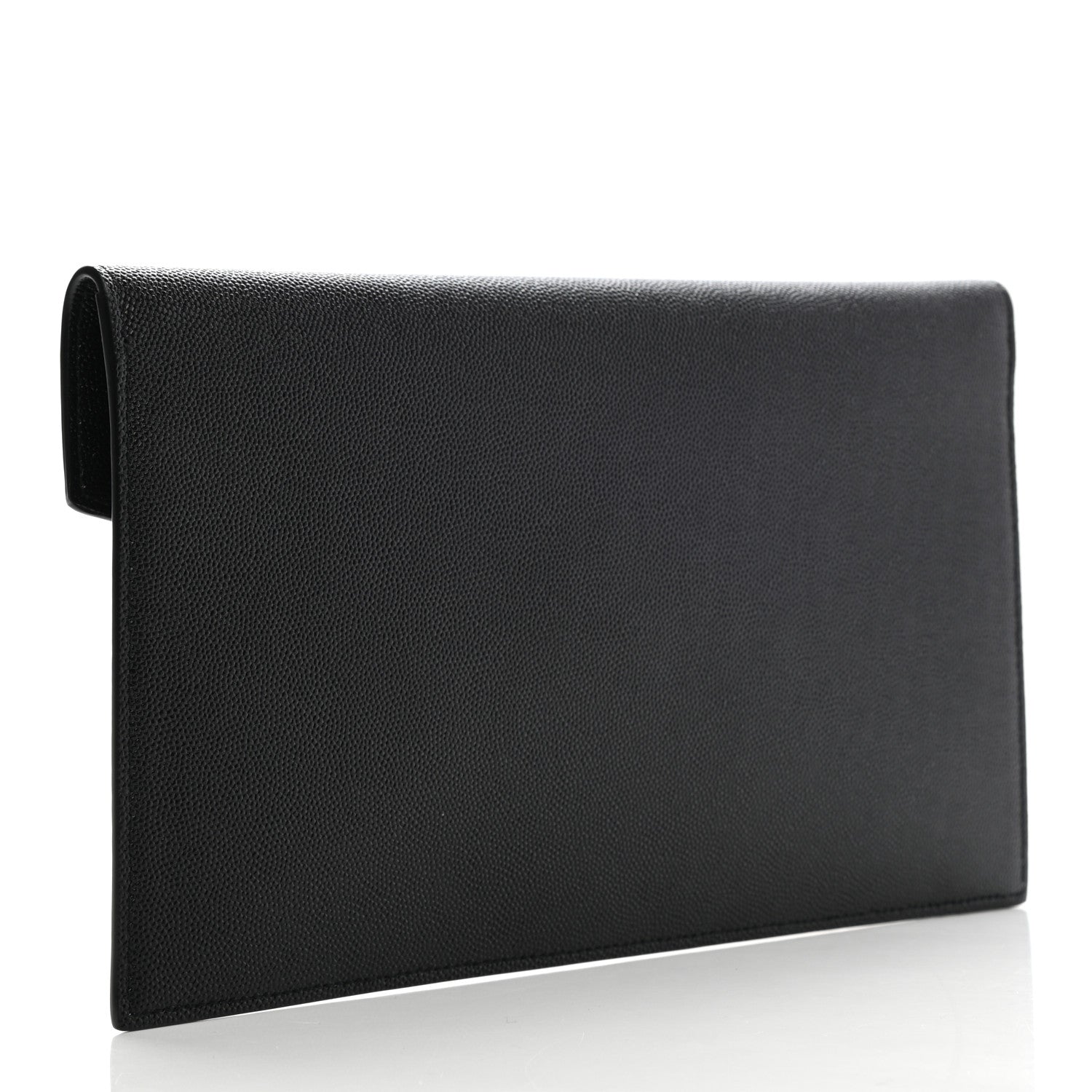Saint Laurent Grain De Poudre Uptown Pouch Black 3 of 6