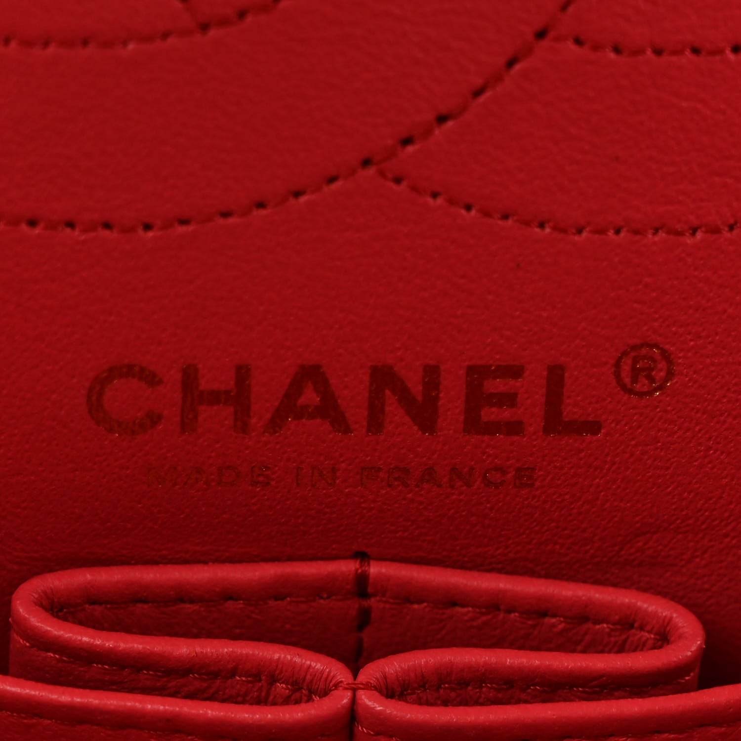 Chanel Lambskin Velvet Grosgrain Quilted 2.55 Reissue 225 Flap Red 6 of 15