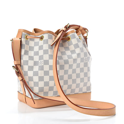 Louis Vuitton Damier Azur Noe BB 2 of 12