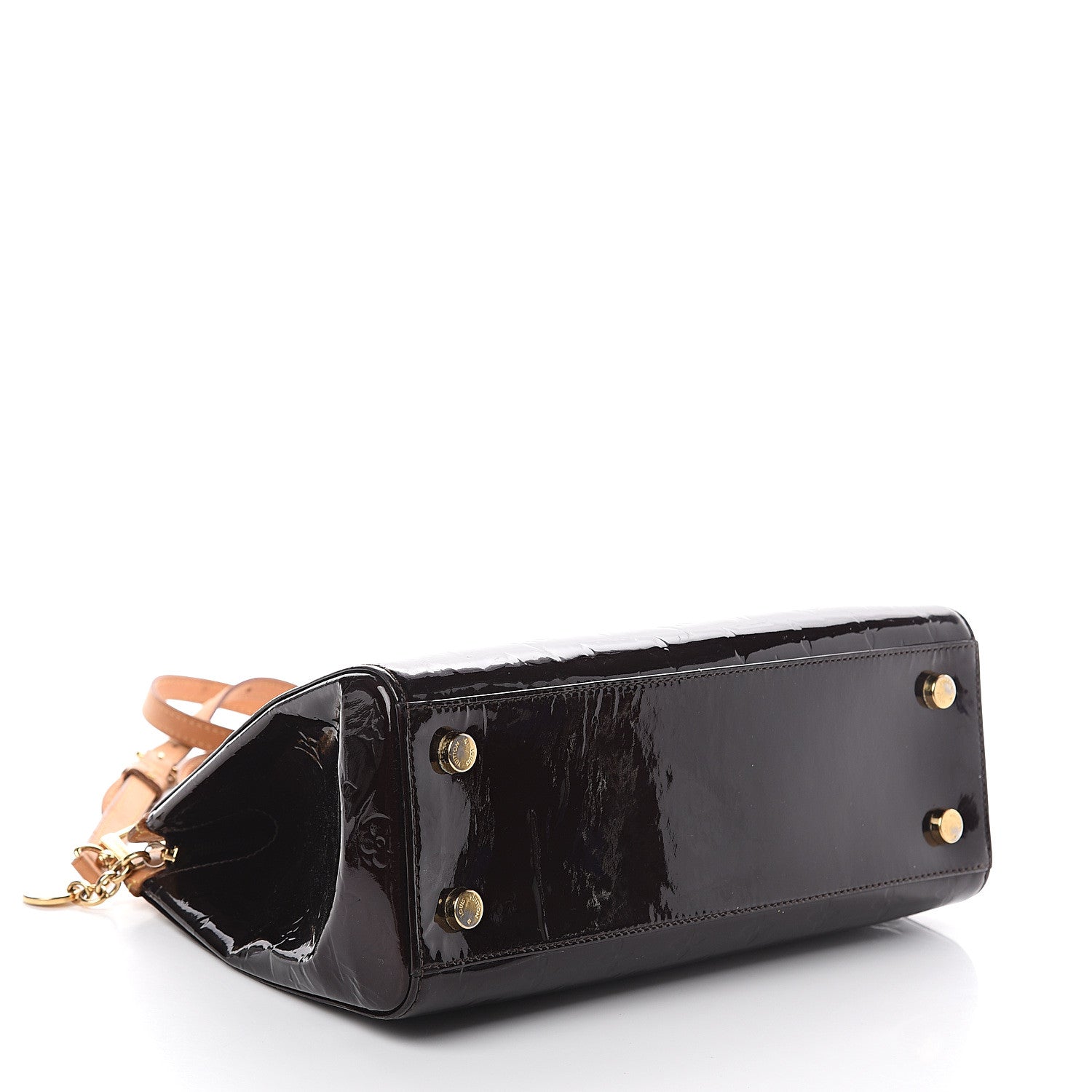 Louis Vuitton Vernis Brea GM Amarante 3 of 8