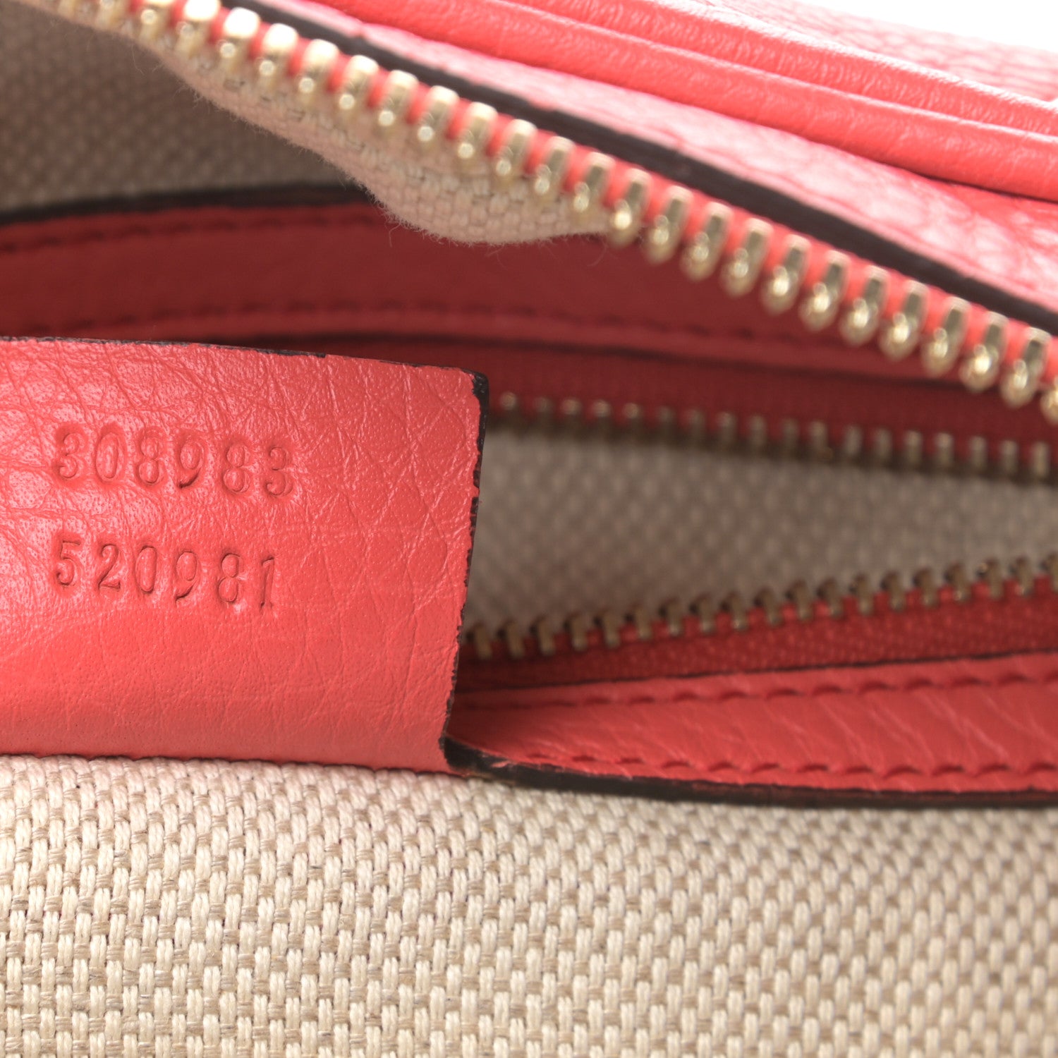 Gucci Pebbled Calfskin Small Soho Bowler Begonia Pink 7 of 10