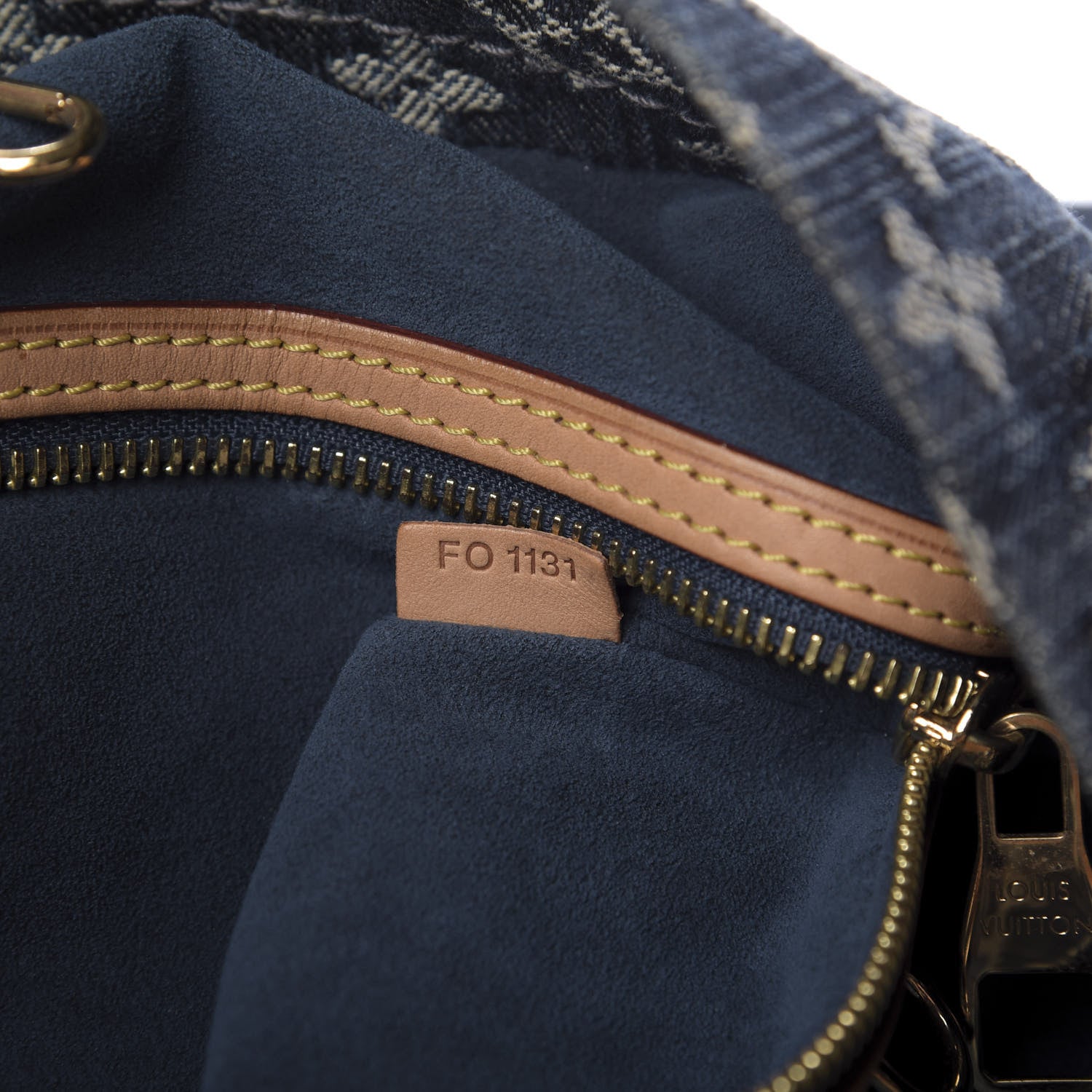 Louis Vuitton Denim Daily GM Gris Blue 9 of 9