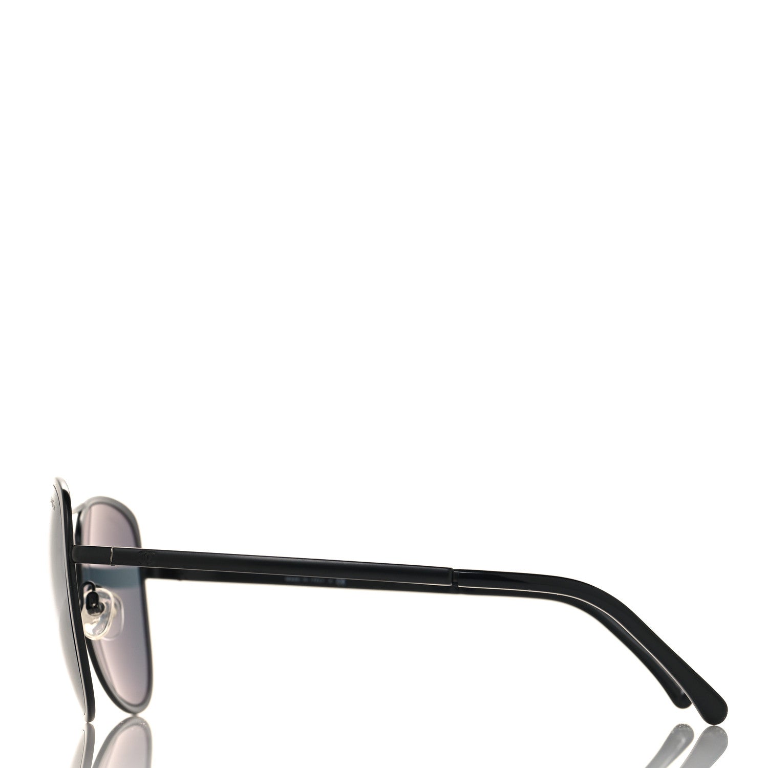 Chanel Pilot Summer Aviator Sunglasses 4223 Black 3 of 7