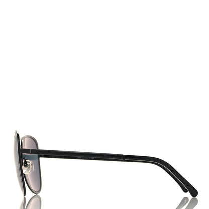 Chanel Pilot Summer Aviator Sunglasses 4223 Black 3 of 7