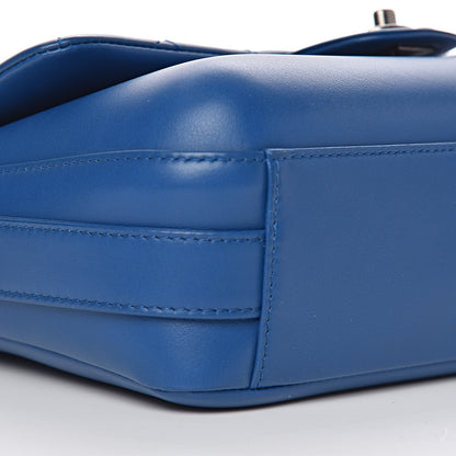 Chanel Calfskin Quilted Large Rock My Shoulder Flap Blue 8 of 10