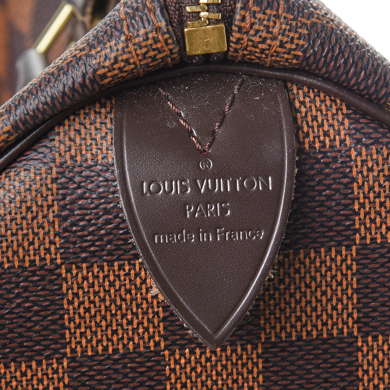 Louis Vuitton Damier Ebene Speedy 30 6 of 13