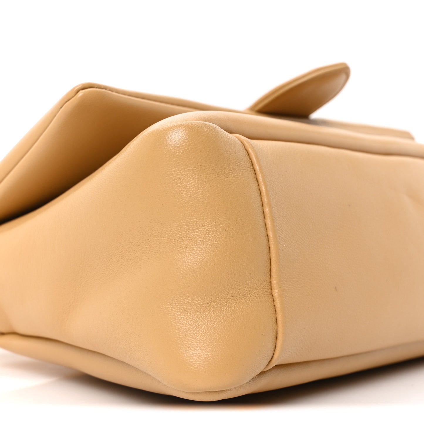 Padded Lambskin Le Bambimou Camel