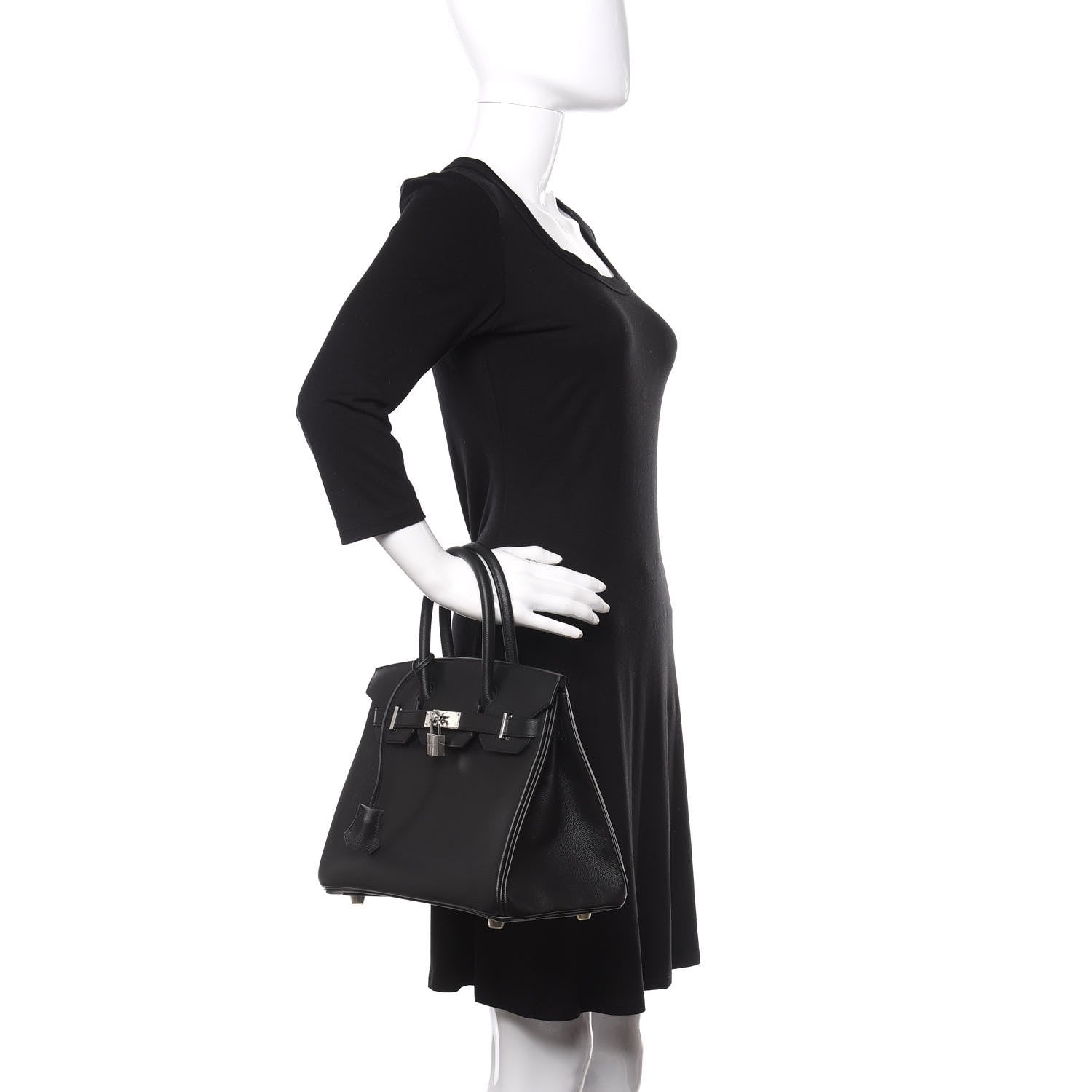 Hermes Epsom Birkin 30 Black 2 of 11
