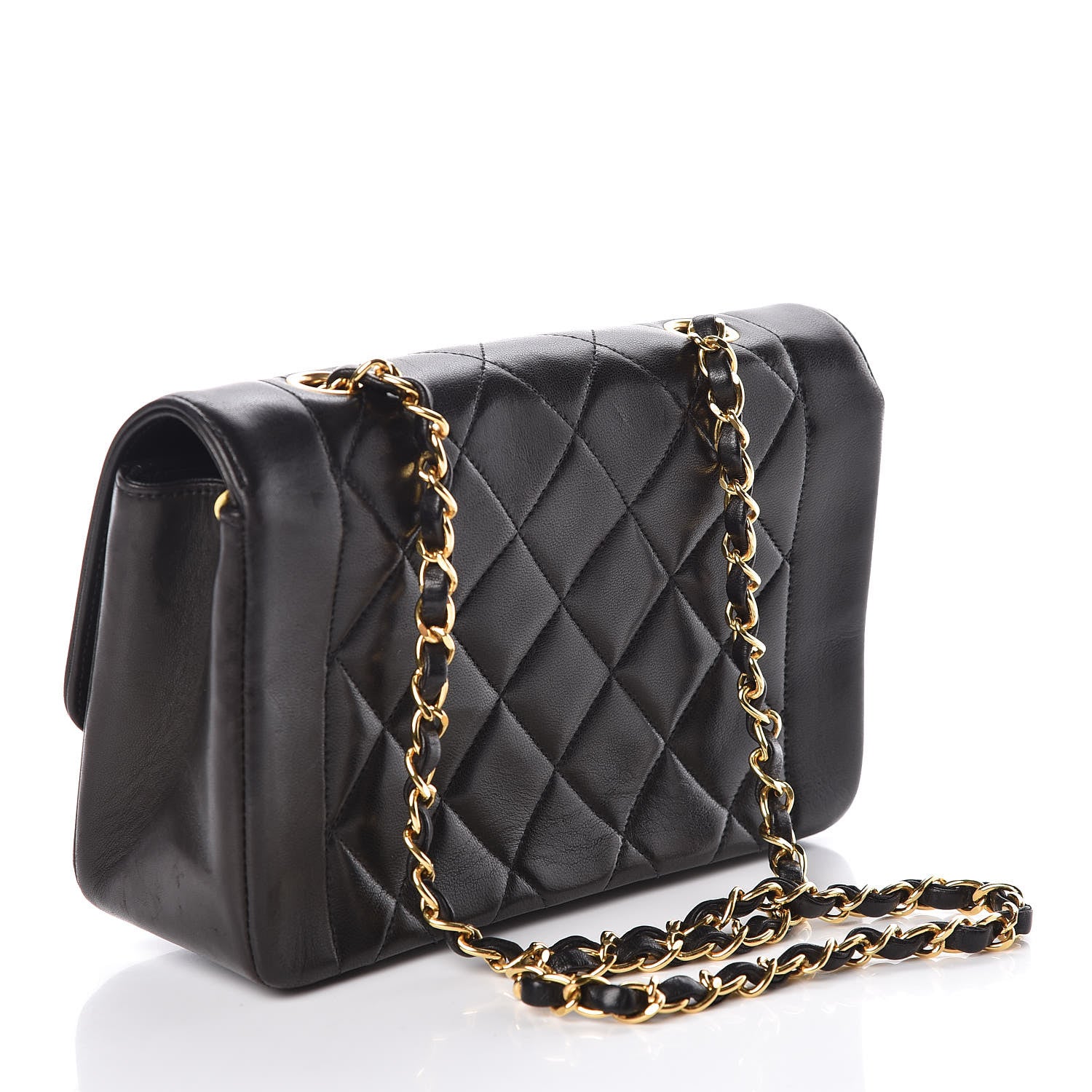 Chanel Lambskin Quilted Small Flap Black 3 of 10