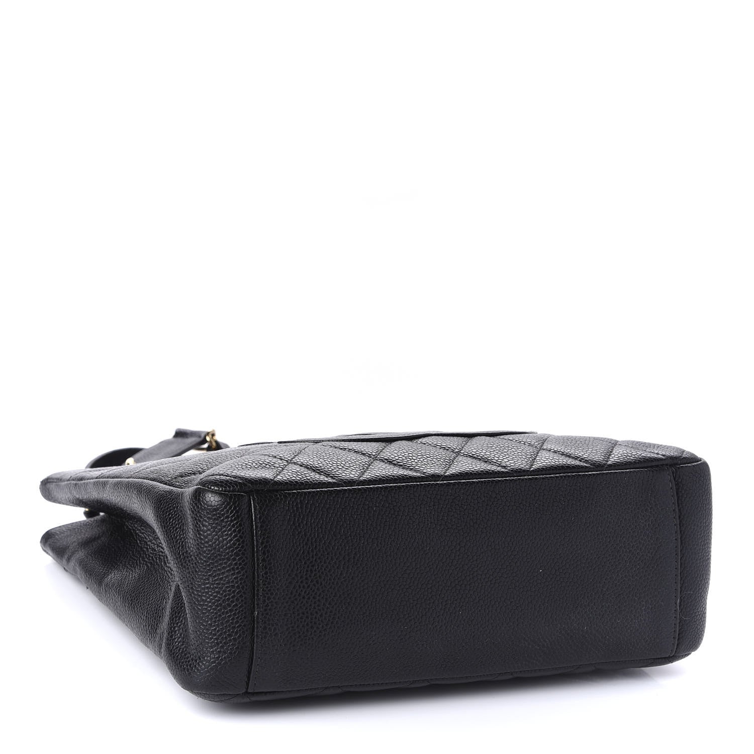 Chanel Caviar Quilted Petit Shopping Tote PST Black 4 of 10
