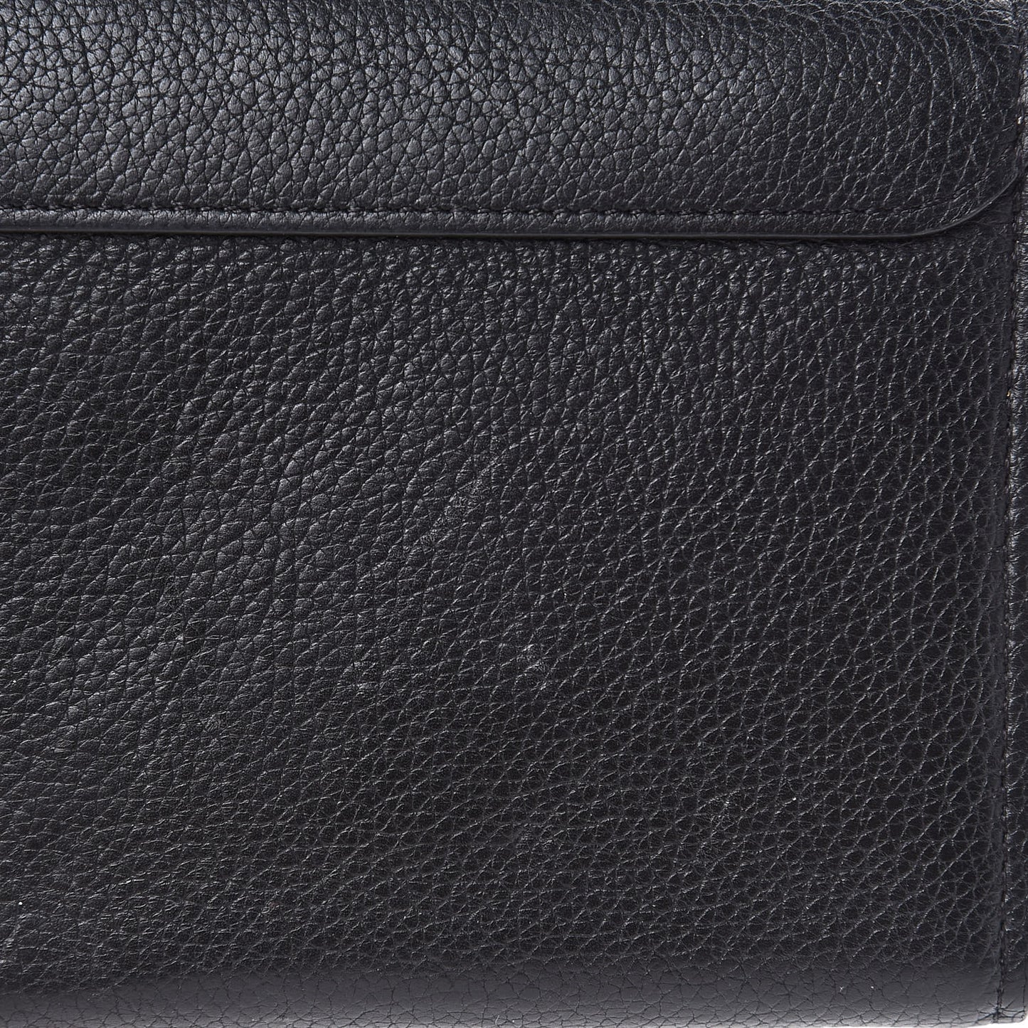 Soft Calfskin My Lockme Wallet Black