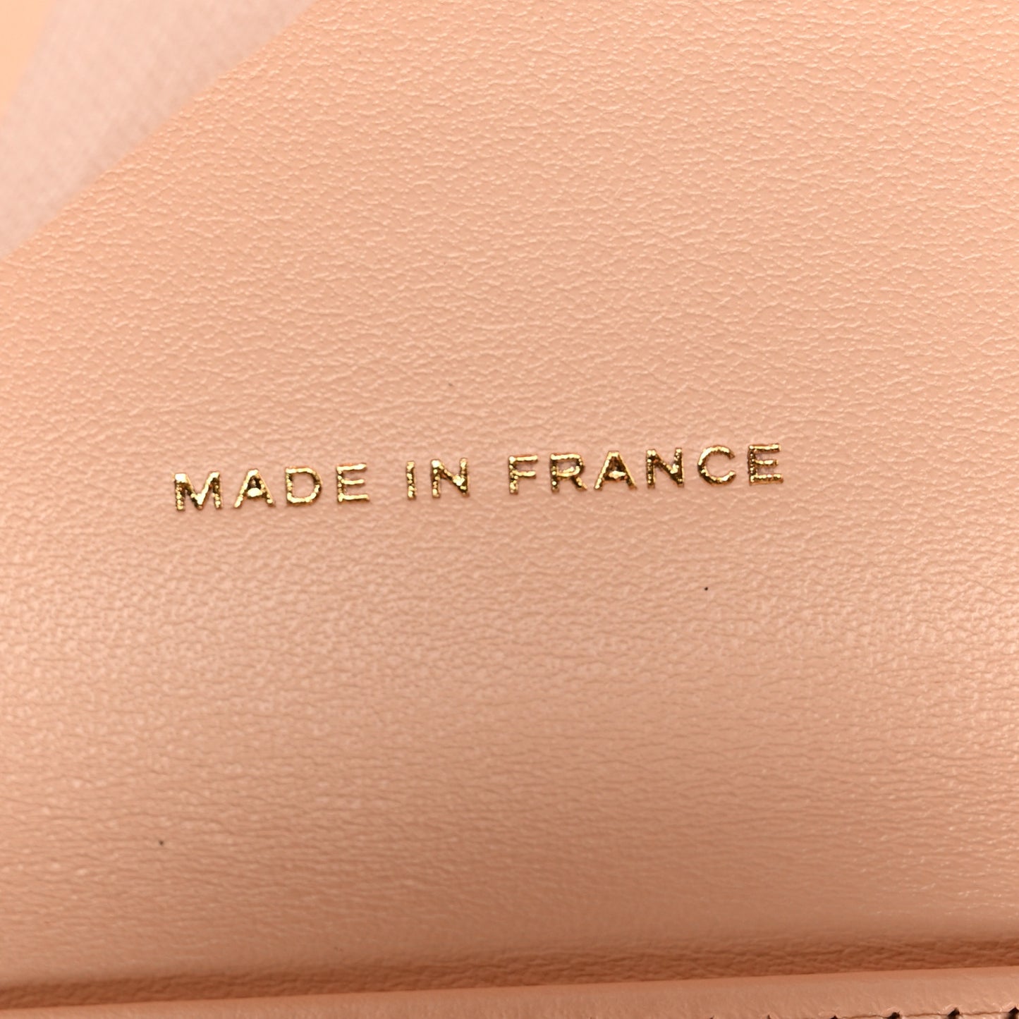 Caviar Quilted Compact Flap Wallet Light Beige