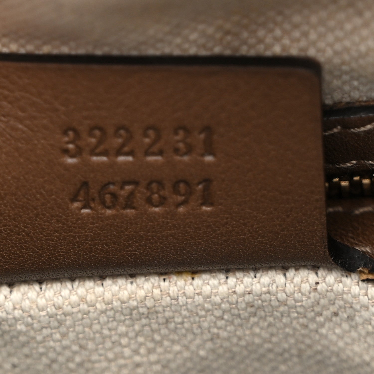 Gucci GG Supreme Monogram Calfskin Medium Nice Boston New Mystic White Beige Brown 7 of 16