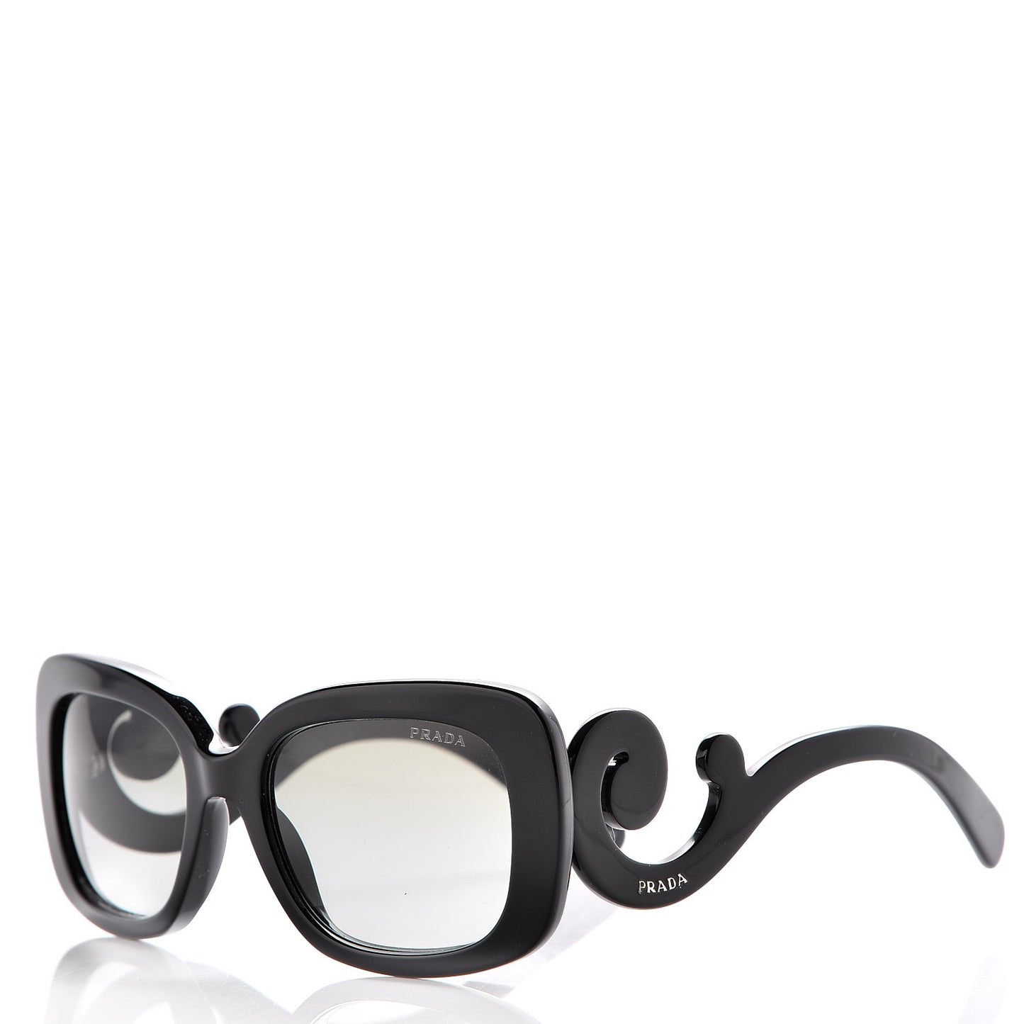 Acetate Baroque Sunglasses SPR 27O Black