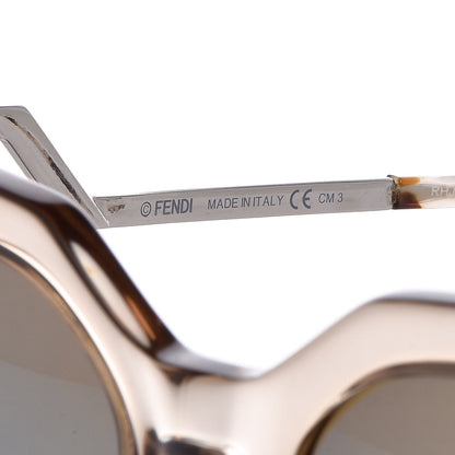 Fendi Iridia Cat Eye Sunglasses FF 0060/S Light Golden 5 of 7