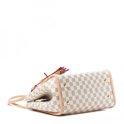 Louis Vuitton Damier Azur Propriano Rose Ballerine 3 of 8