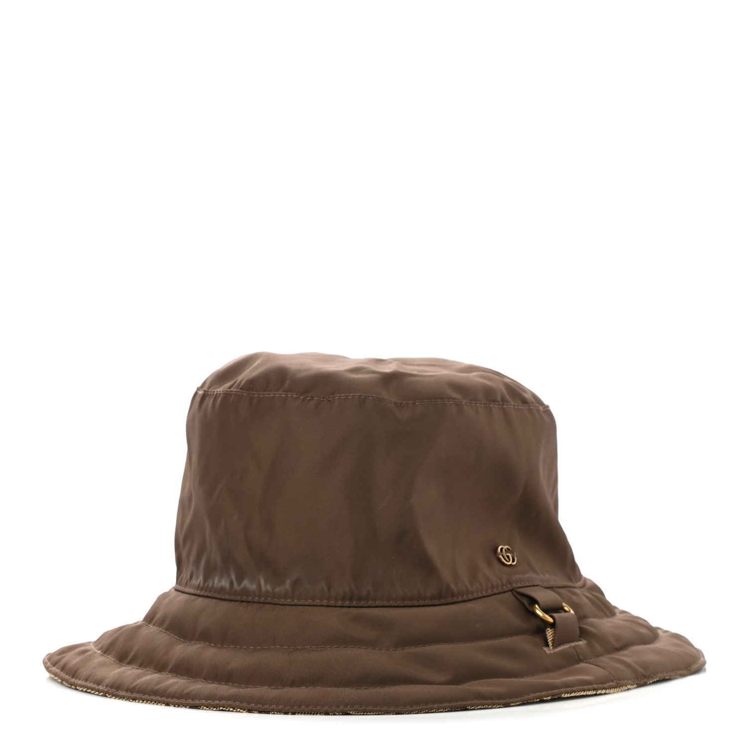 Gucci Canvas Monogram Reversible Bucket Hat M Brown 1 of 16