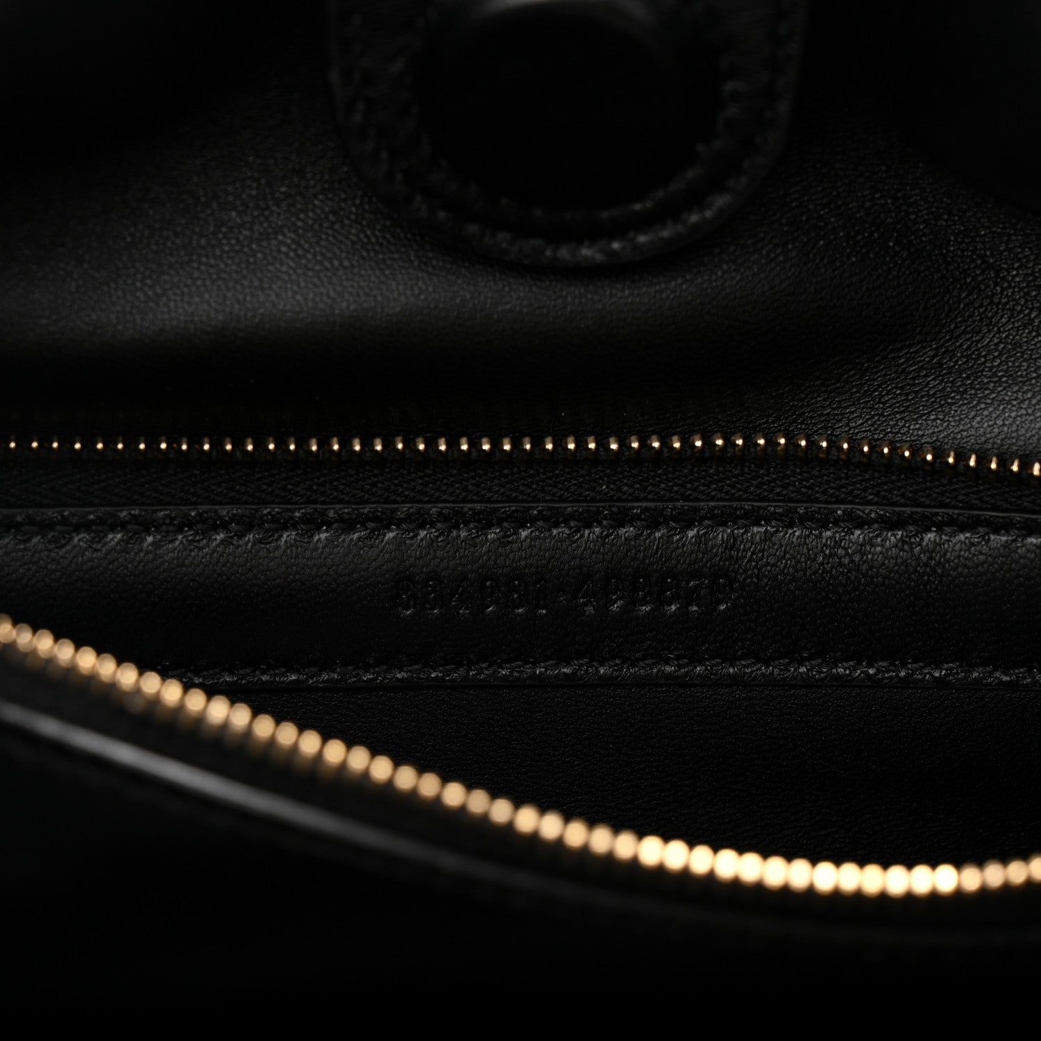 Gucci Suede Micro GG Calfskin B Medium Shoulder Bag  Arabella Black 7 of 10