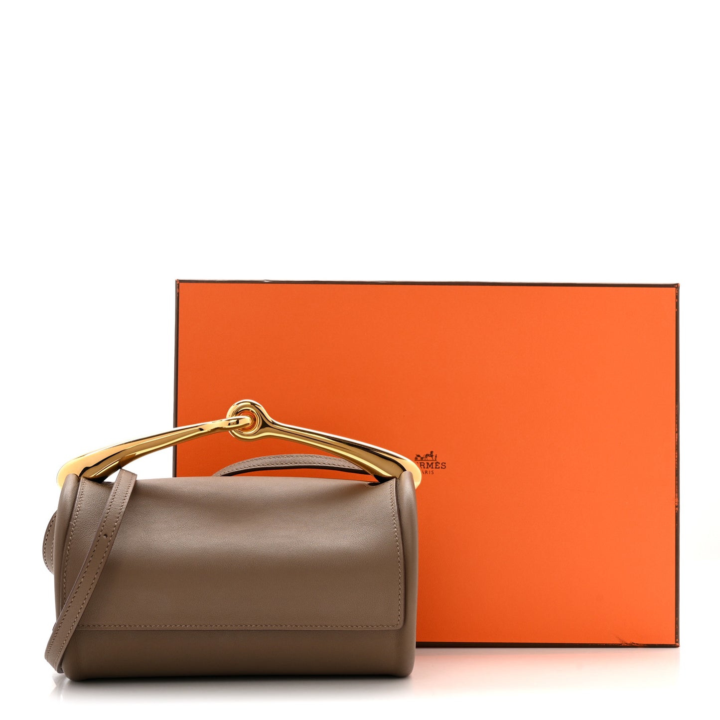 Veau Voloptu Sac Maximors Etoupe