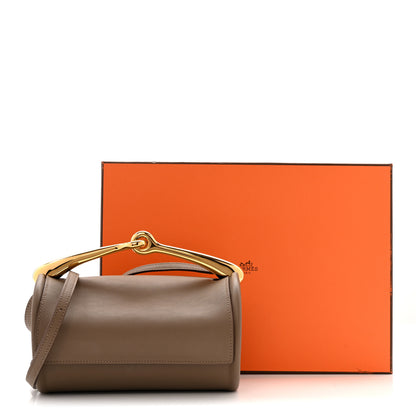 Hermes Veau Voloptu Sac Maximors Etoupe 14 of 14