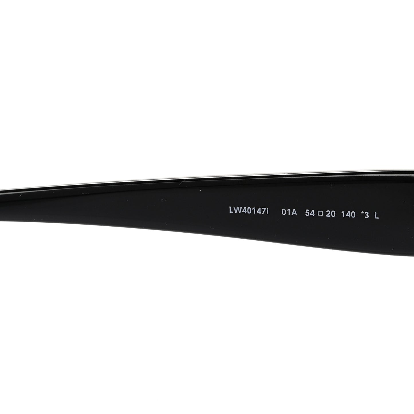 Acetate Sunglasses LW40147I Black