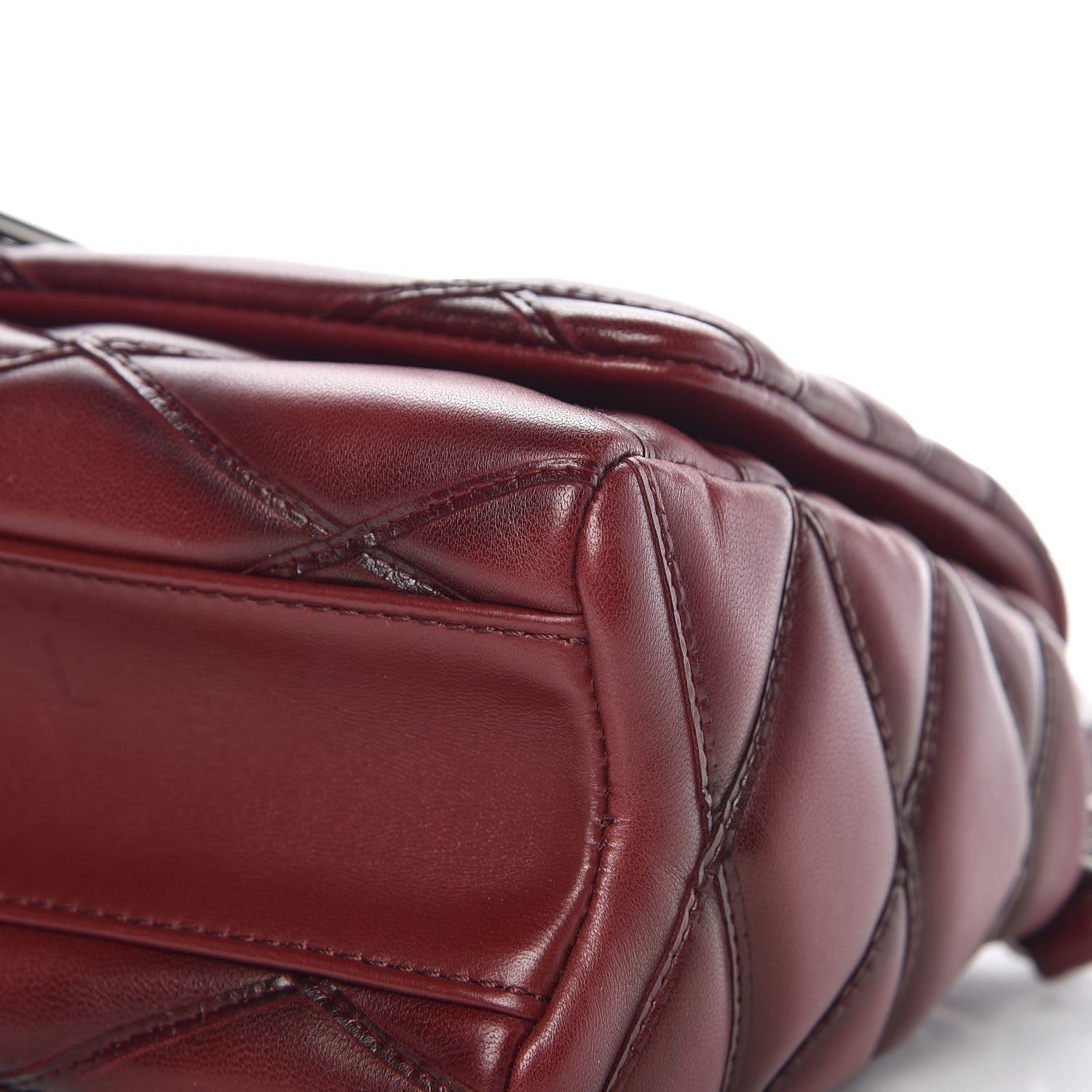 Louis Vuitton Lambskin Malletage GO-14 PM Bordeaux 8 of 8