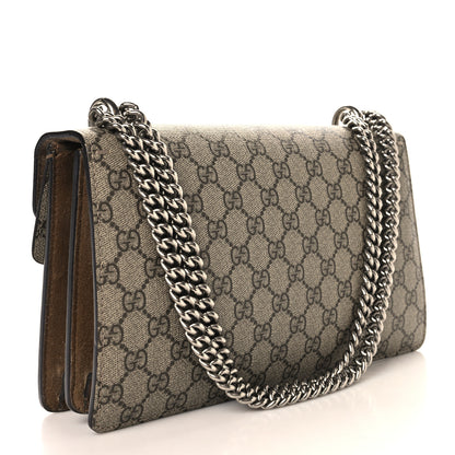 Gucci GG Supreme Monogram Small Dionysus Shoulder Bag Taupe 2 of 10