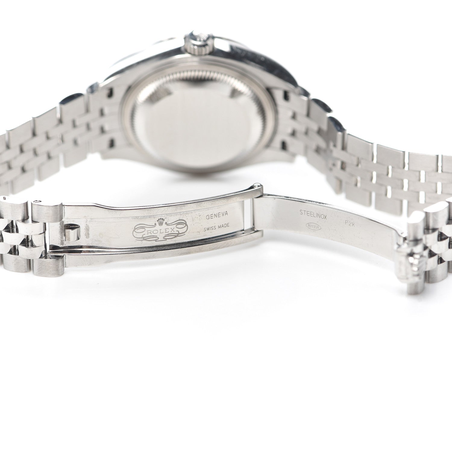 Rolex Stainless Steel 18K White Gold Diamond Mother of Pearl 28mm Oyster Perpetual Datejust Watch 279174 5 of 6
