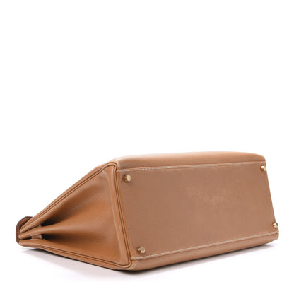 Hermes Ardennes Kelly Retourne 40 Naturelle 4 of 12