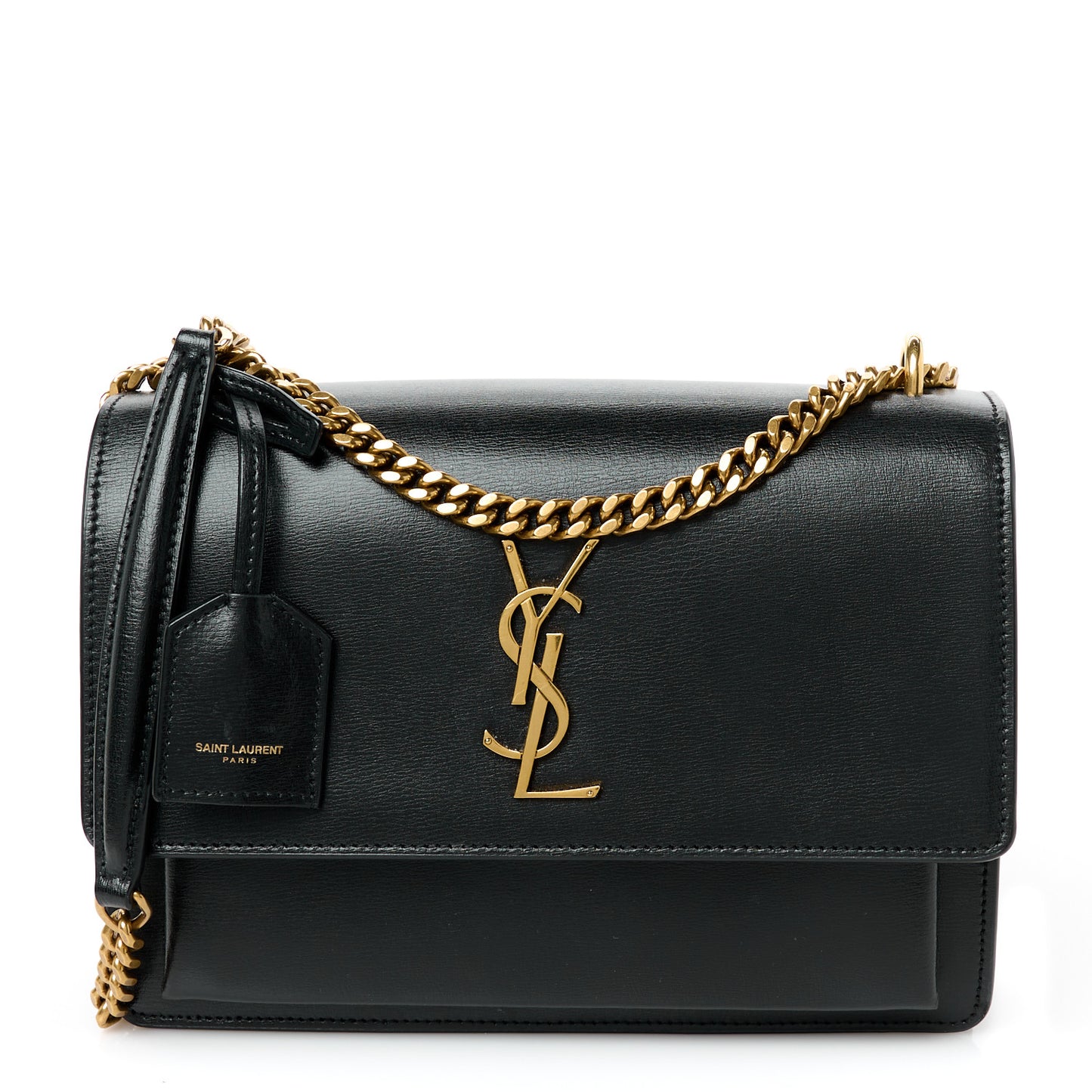 Calfskin Medium Monogram Sunset Black