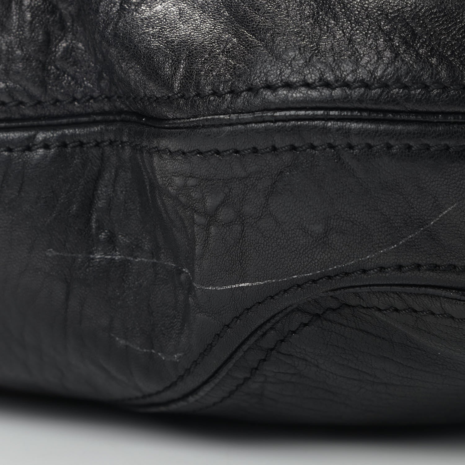 Givenchy Tumbled Sheepskin Eclipse Hobo Black 9 of 9