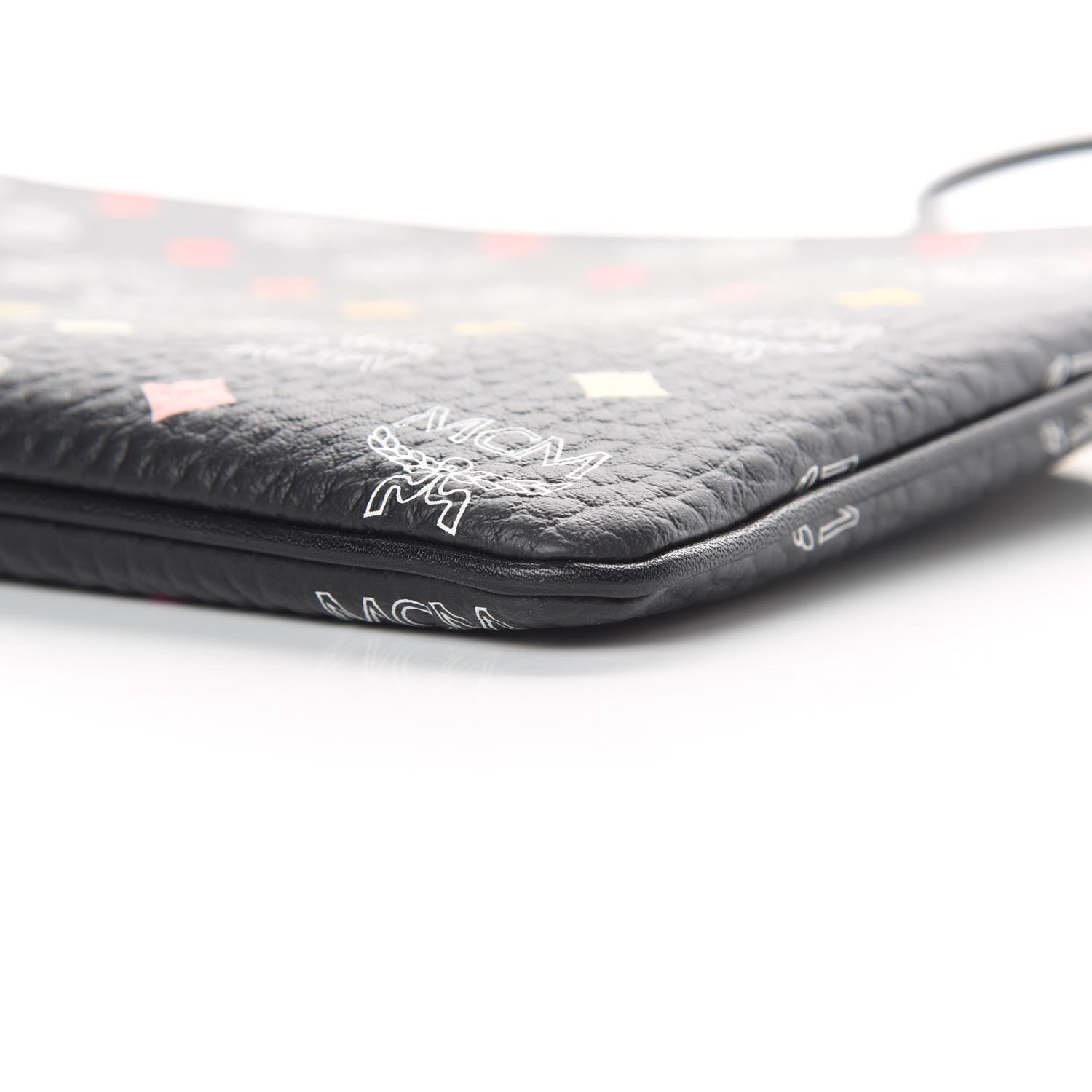 MCM Skyoptic Visetos Crossbody Pouch Spectrum Diamond Black 10 of 10