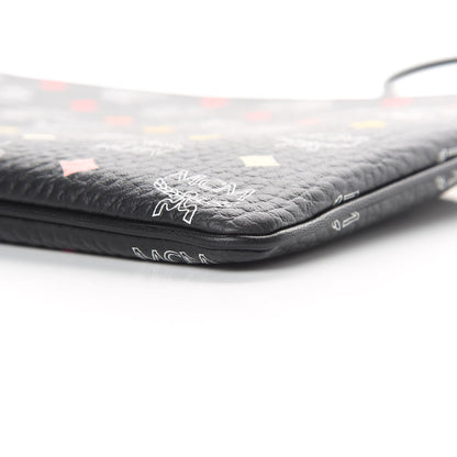 MCM Skyoptic Visetos Crossbody Pouch Spectrum Diamond Black 10 of 10