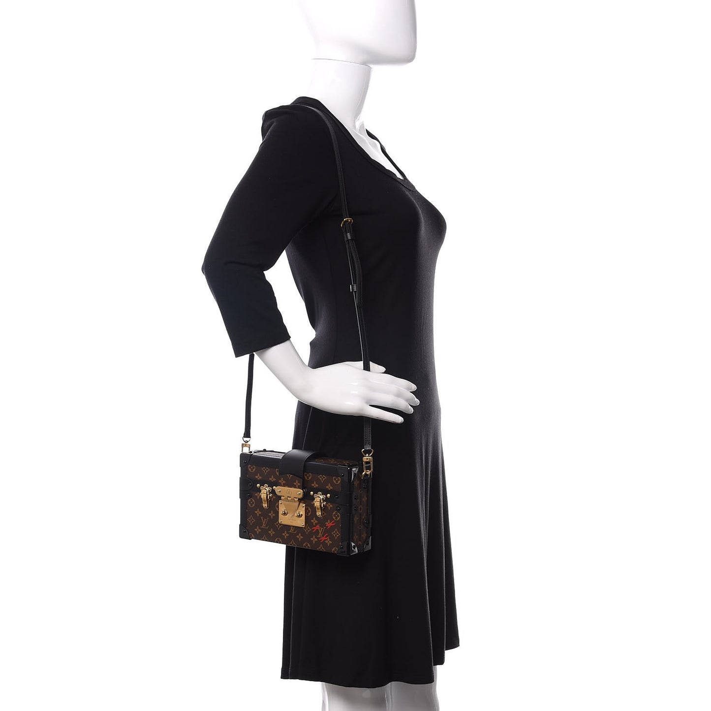 Monogram Petite Malle Black