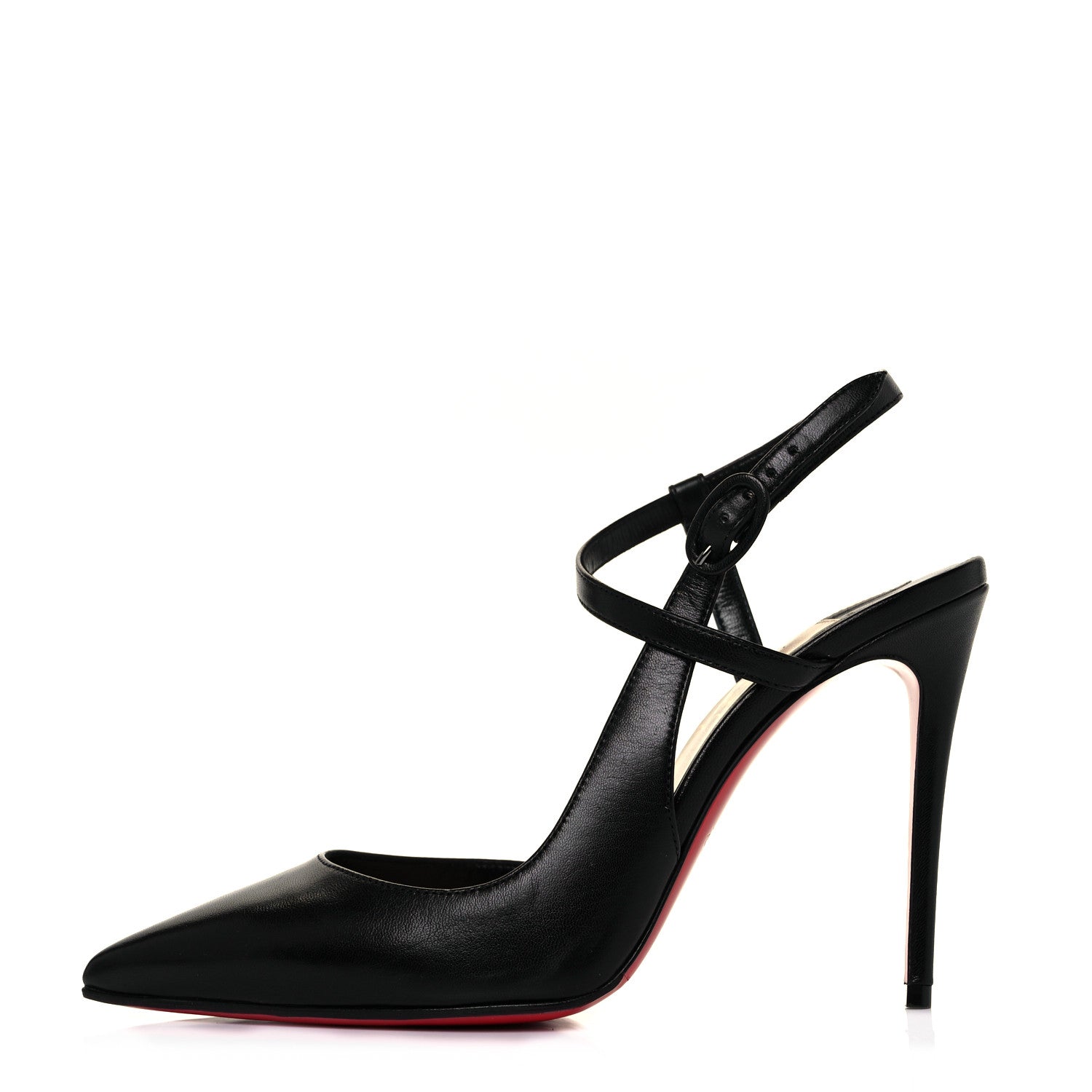Christian Louboutin Kid Jenlove 100 Pumps 35.5 Black 1 of 7