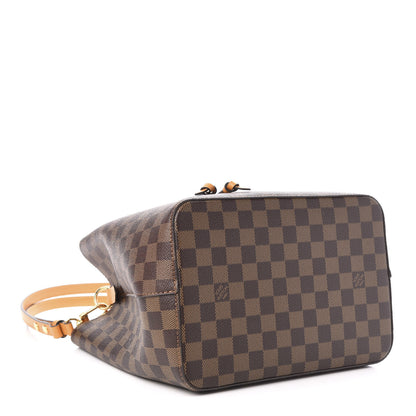 Louis Vuitton Damier Ebene Neonoe MM Safran 4 of 11