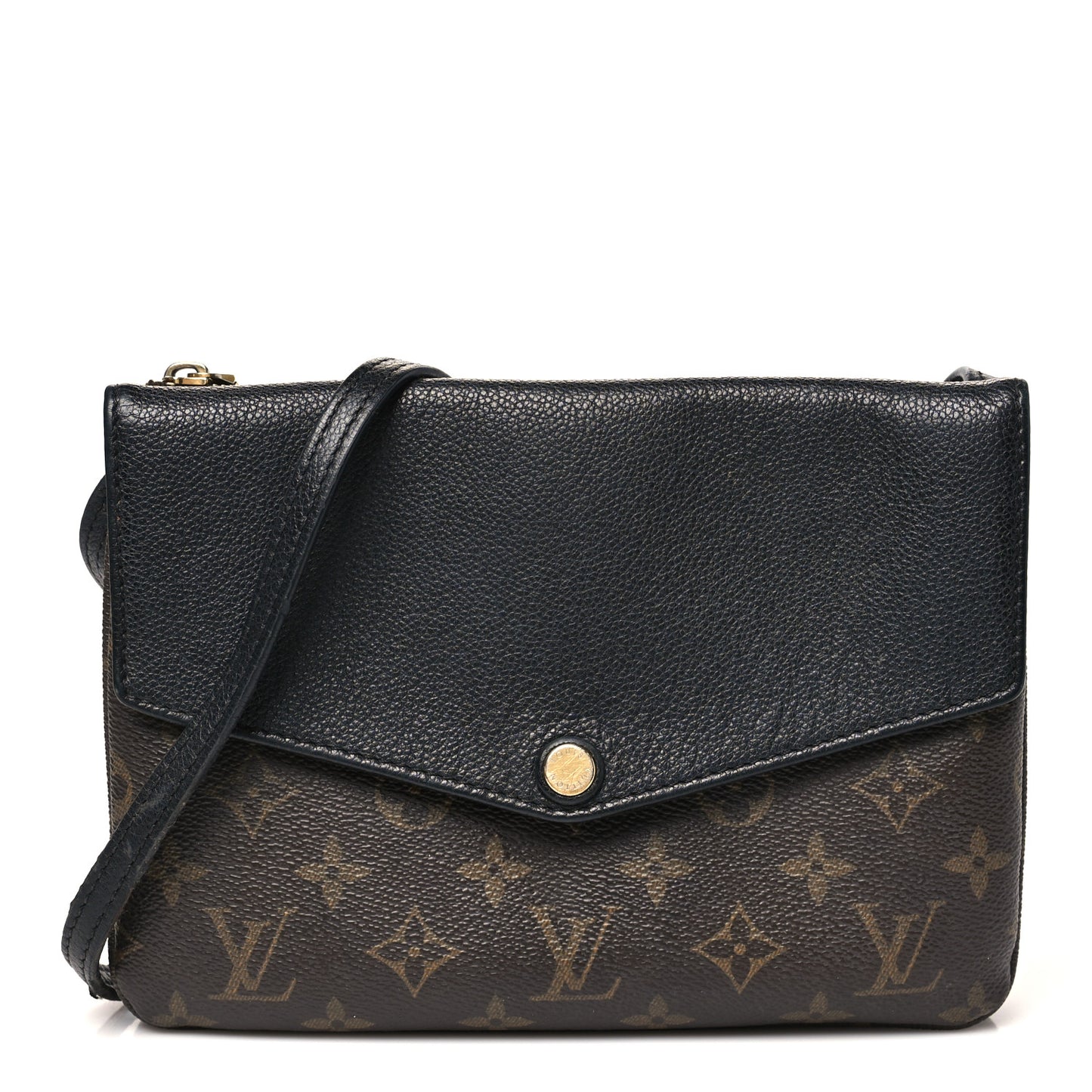 Monogram Twice Pochette Black