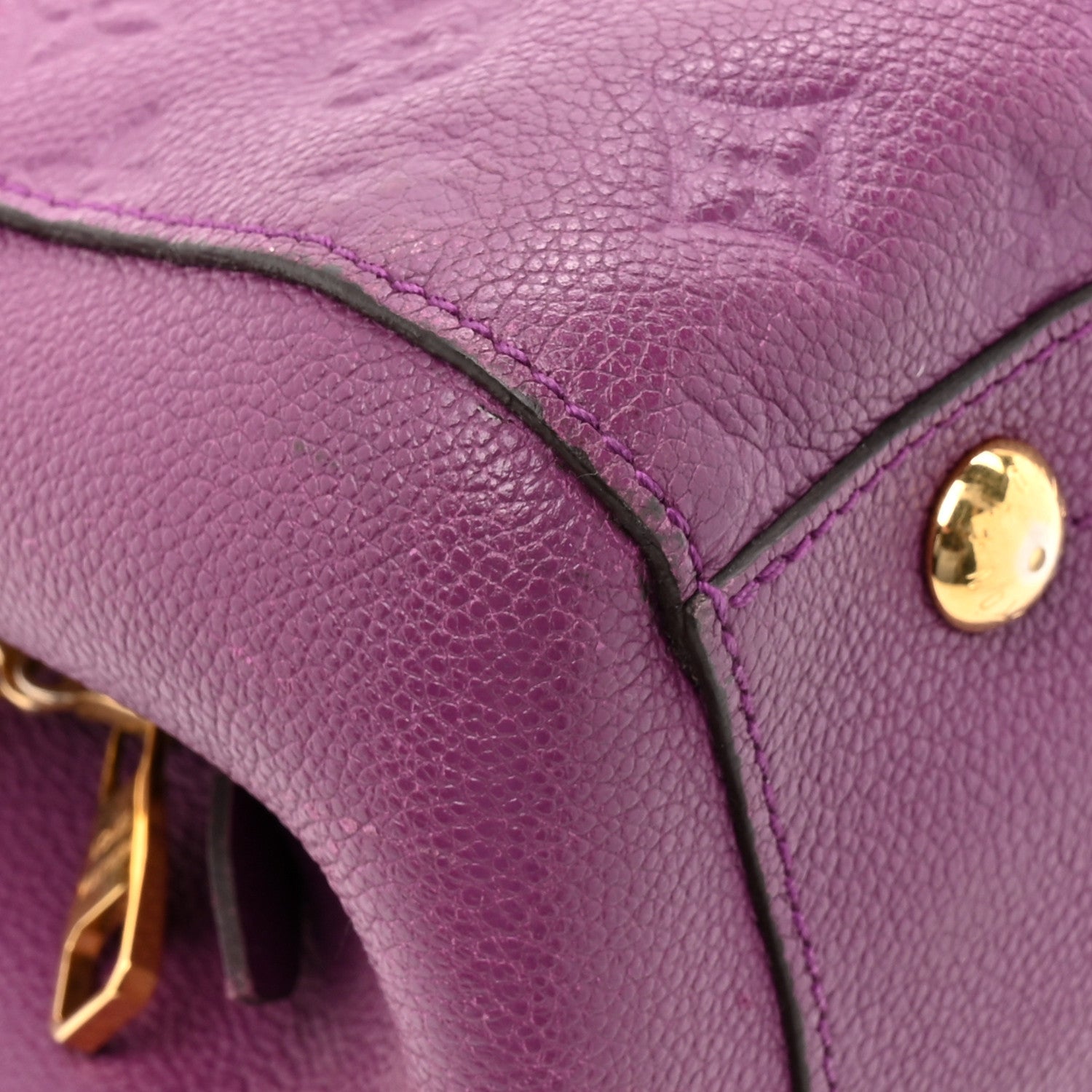 Louis Vuitton Empreinte Montaigne MM Amethyste 9 of 16