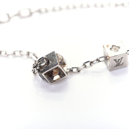 Louis Vuitton Swarovski Gamble Damier Bracelet Silver 6 of 8