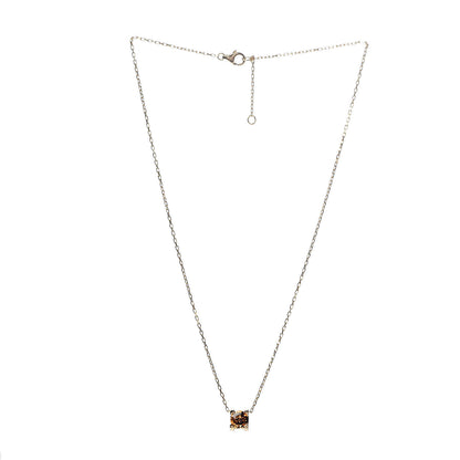Cartier 18K Yellow Gold Citrine C De Pendant Necklace 3 of 6